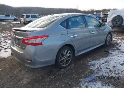 2013 Nissan Sentra Sr from USA, damaged, VIN 3N1AB7AP2DL766035